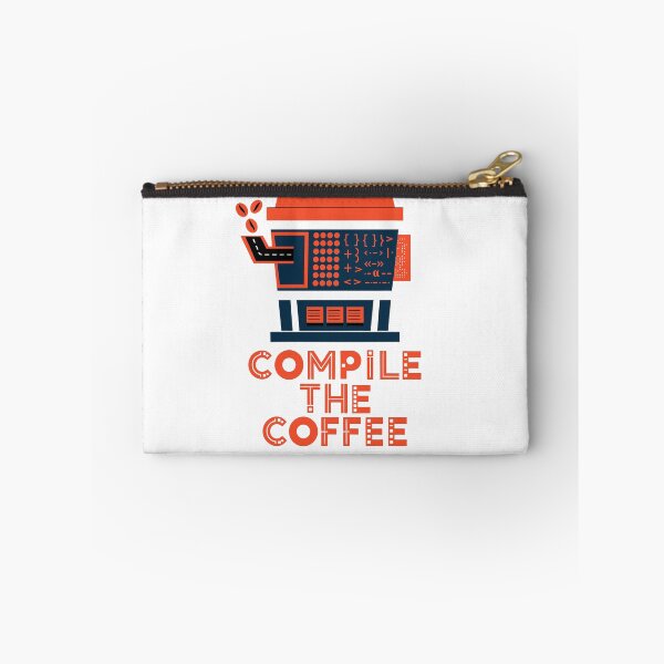 Item preview, Compile the Coffee Funny Programmer Coding Coffee Developer T-Shirt designed and sold by Design-Pro-21.