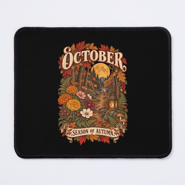 Item preview, October Moonlit Woodland Trail designed and sold by Side Quest Co..