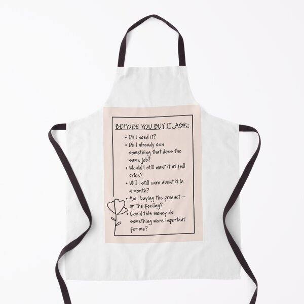 Item preview, 'Before You Buy It, Ask' financial peace checklist designed and sold by S-and-W-4ever.