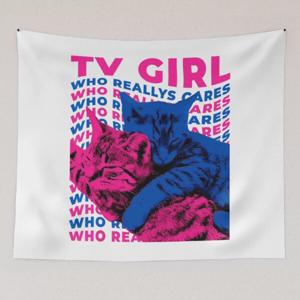 Item preview, TV Girl Album Frenchs Exit Who Really Cares Cat designed and sold by Benoitecamile.