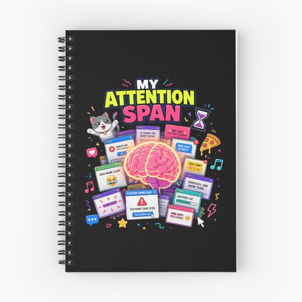 Item preview, My Attention Span 100 Open Tabs Funny ADHD Phone Case designed and sold by Créative touche .
