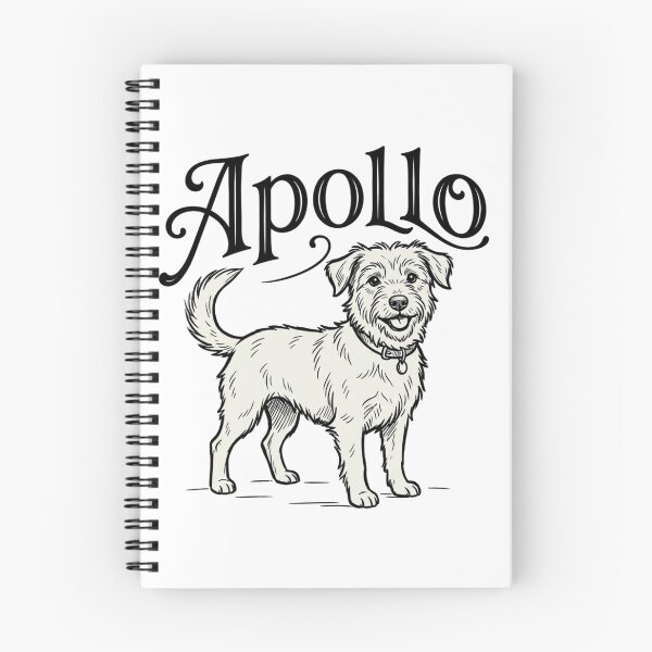 Item preview, Apollo Terrier Dog Sketch for Wirehaired Pup Parents and Rescue Dog Lovers designed and sold by raedattia.