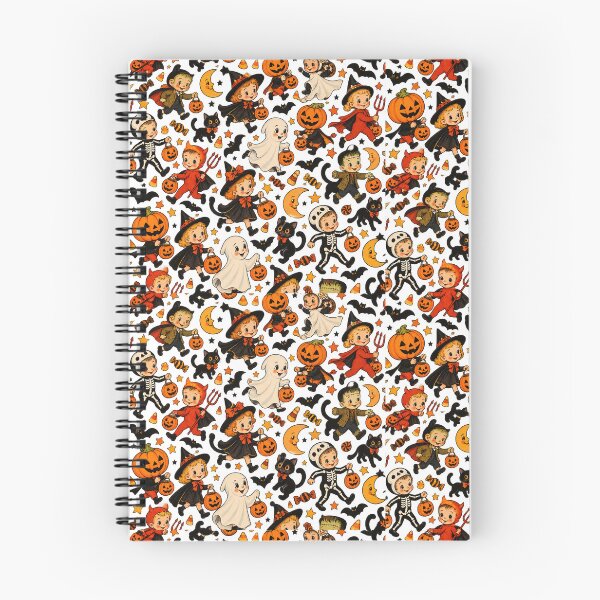 Item preview, Vintage Halloween Trick-or-Treat Kids – Retro Costume Pattern designed and sold by Amy Helms.