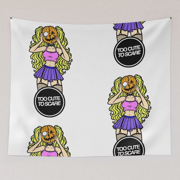 Item preview, Crazy Pumpkin — Gothic Halloween Girl designed and sold by creepyprints.
