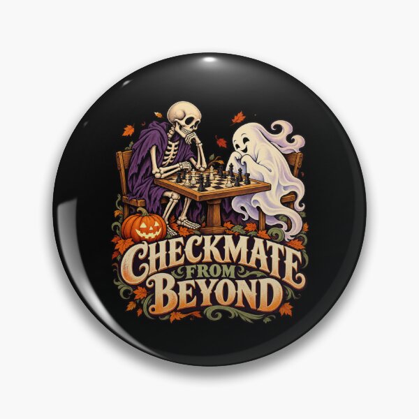 Item preview, Checkmate from Beyond - Skeleton vs Ghost designed and sold by Good Mood Foundry.