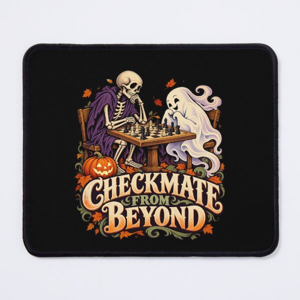 Item preview, Checkmate from Beyond - Skeleton vs Ghost designed and sold by Good Mood Foundry.