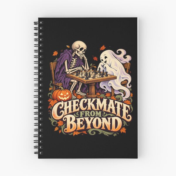 Item preview, Checkmate from Beyond - Skeleton vs Ghost designed and sold by Good Mood Foundry.