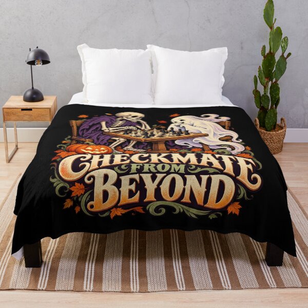 Item preview, Checkmate from Beyond - Skeleton vs Ghost designed and sold by Good Mood Foundry.