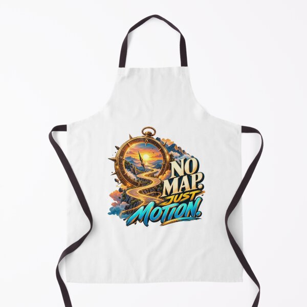 Item preview, No Map Just Motion - Vintage Compass & Highway Sunset Graphic designed and sold by Ozyven-Creation.