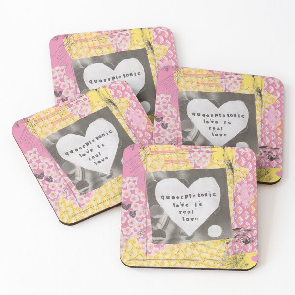 Item preview, Queerplatonic Love Is Real Love | Punk Zine Collage designed and sold by Multiply 6 by 9.