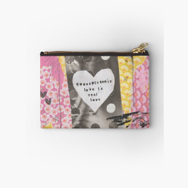Item preview, Queerplatonic Love Is Real Love | Punk Zine Collage designed and sold by Multiply 6 by 9.