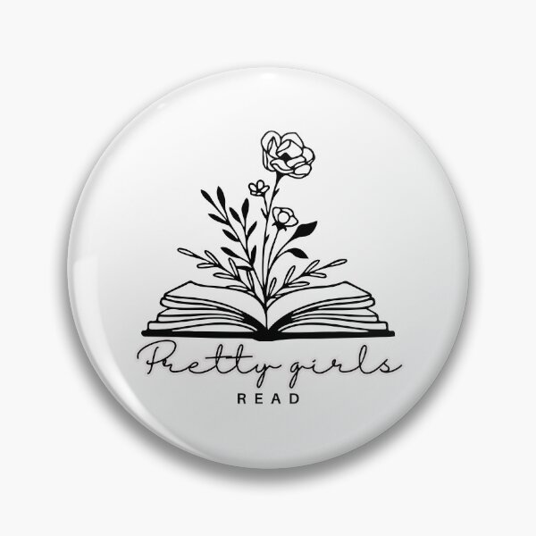 Item preview, Pretty girls read  designed and sold by AfterHourNotes.