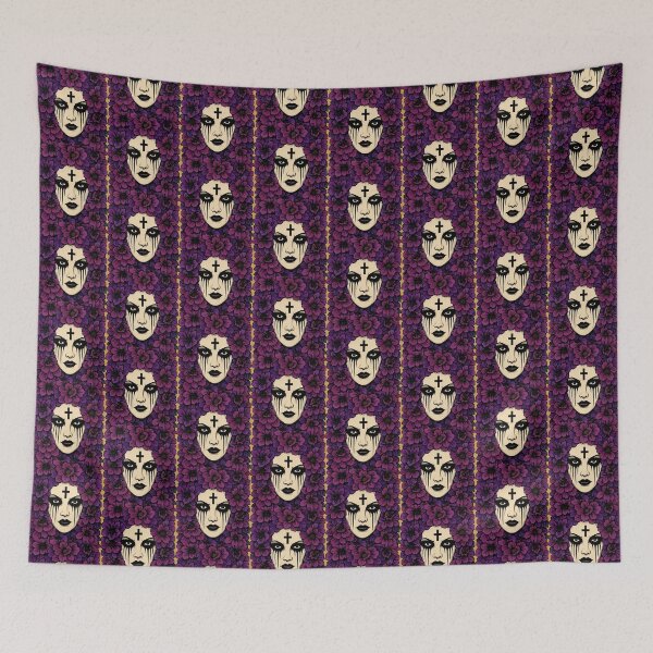 Item preview, Goth Girl in Flowers  designed and sold by NickyMakesCoolStuff.