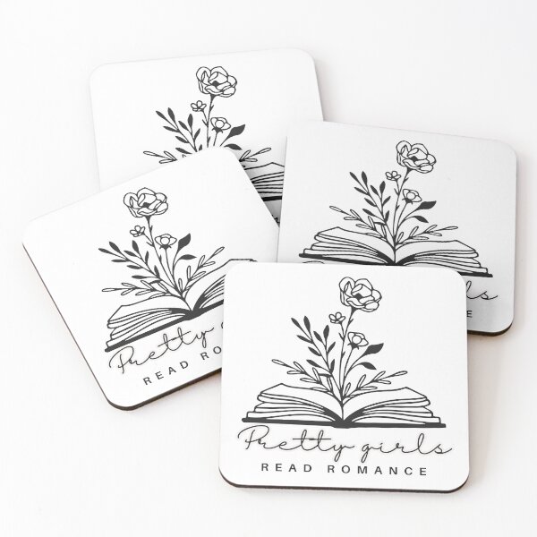 Item preview, Pretty girls read romance  designed and sold by AfterHourNotes.