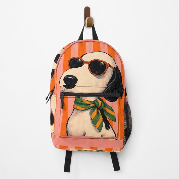 Item preview, Retro Beagle Dog with Glasses and Bandana designed and sold by NF Designs Studio DTF.