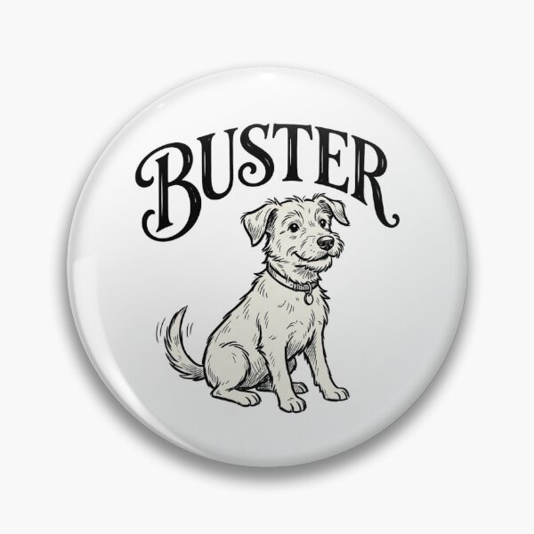 Item preview, Buster Terrier Dog Sketch for Wirehaired Pup Parents and Rescue Dog Lovers designed and sold by raedattia.