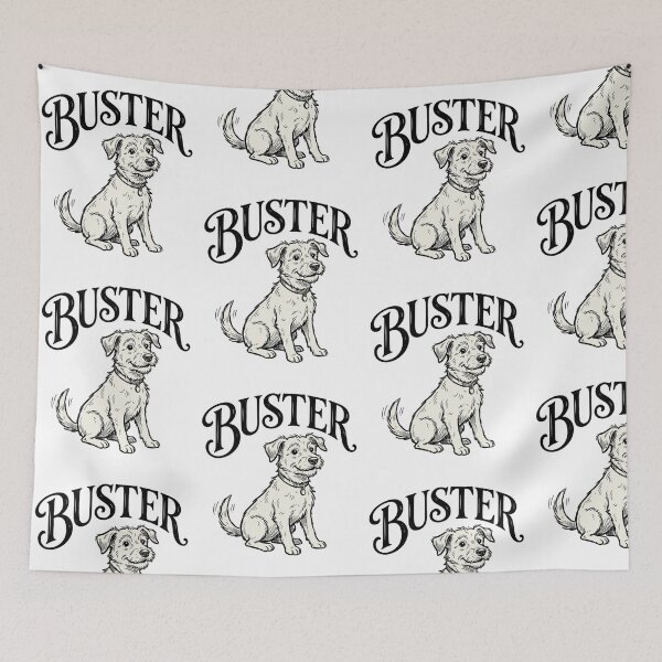Item preview, Buster Terrier Dog Sketch for Wirehaired Pup Parents and Rescue Dog Lovers designed and sold by raedattia.