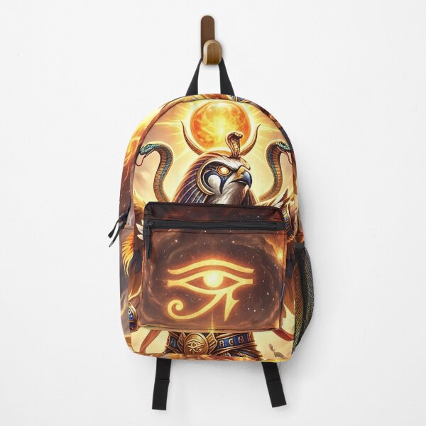 Item preview, Egyptian God Ra Standing on Ancient Temple Altar designed and sold by Lucid Dream Pixel.