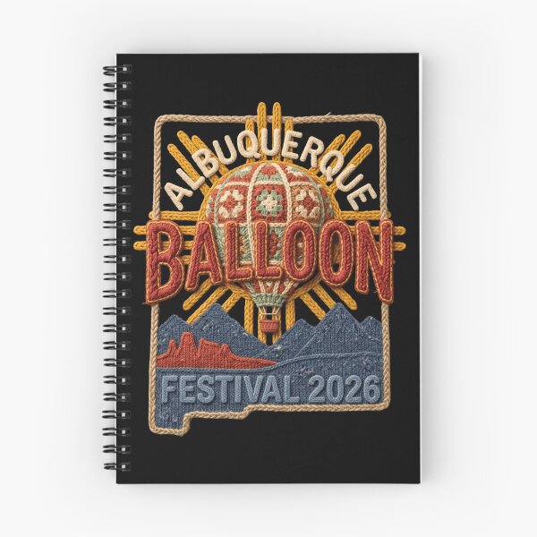 Item preview, New Mexico Hot Air Balloon Fiesta Faux Tattoo Crochet Southwest Skyline Travel Design designed and sold by NADIASHOP86.