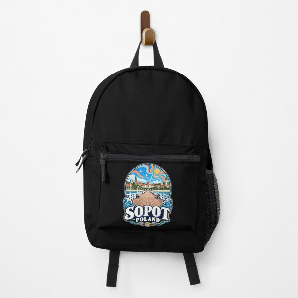 Item preview, Sopot City Trojmiasto Poland Trippy Travel designed and sold by TomFrontierArt.