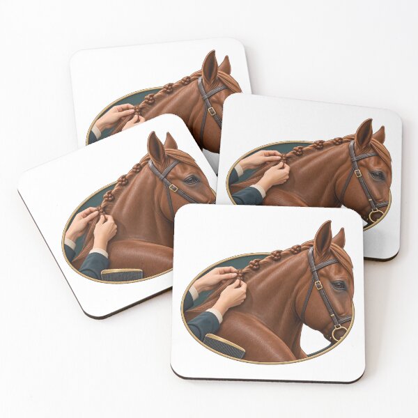 Item preview, Show Horse Mane Braiding Hands designed and sold by Philippa Shop.