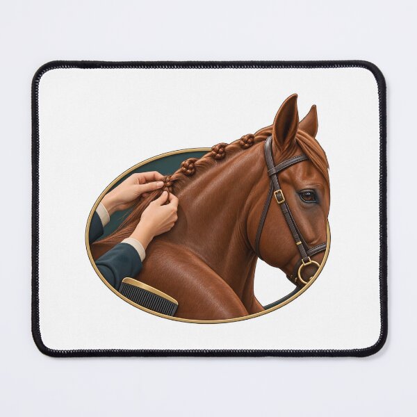 Item preview, Show Horse Mane Braiding Hands designed and sold by Philippa Shop.