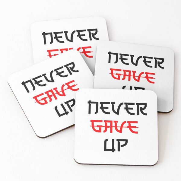Item preview, never give up designed and sold by HQ74.