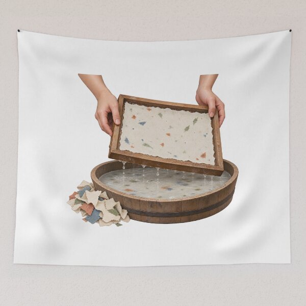 Item preview, Handmade Paper Deckle Lift designed and sold by Philippa Shop.