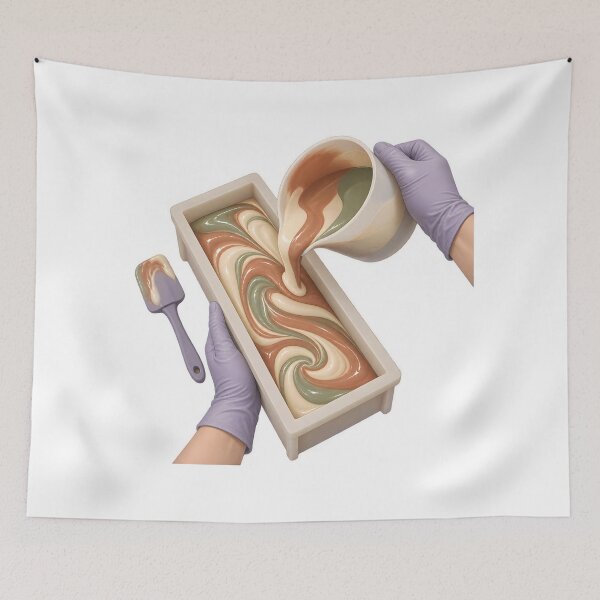 Item preview, Cold Process Soap Swirl Pour designed and sold by Philippa Shop.