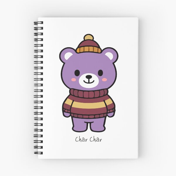 Item preview, Char Char Bear dressed for Fall / Autumn designed and sold by Asterisk-a.