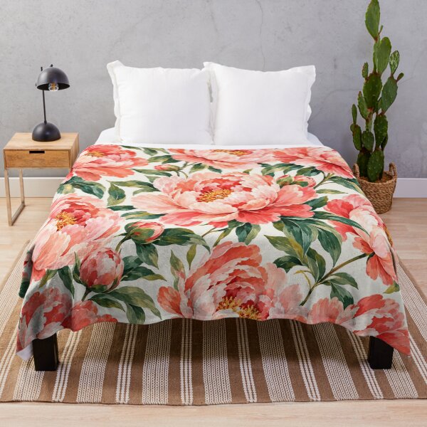 Item preview, Oversized Painted Peonies designed and sold by Side Quest Co..