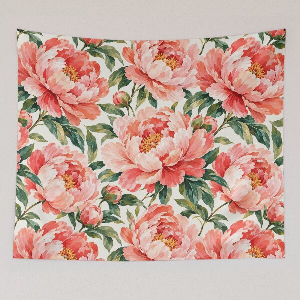 Item preview, Oversized Painted Peonies designed and sold by Side Quest Co..