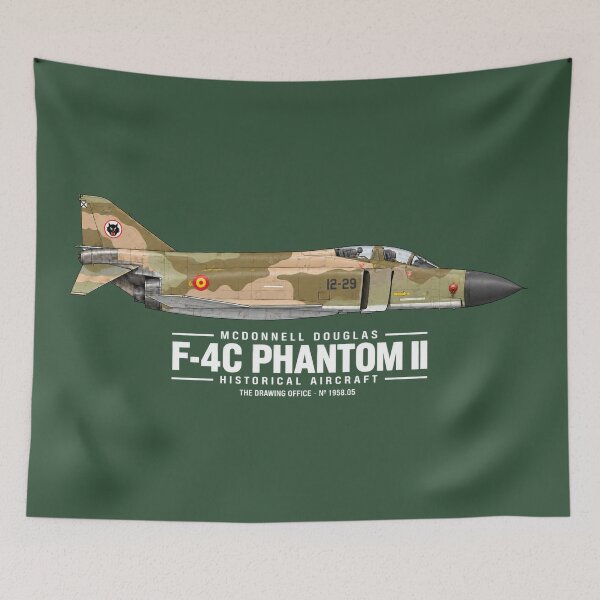 Item preview, McDonnell Douglas F-4C Phantom II of the 12th Wing designed and sold by The Drawing Office.