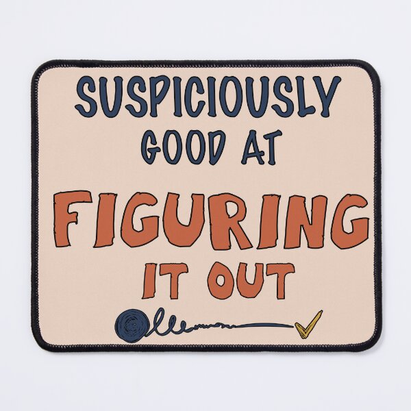 Item preview, Funny Problem Solving Design– Figuring It Out designed and sold by Arikazuka jafry.