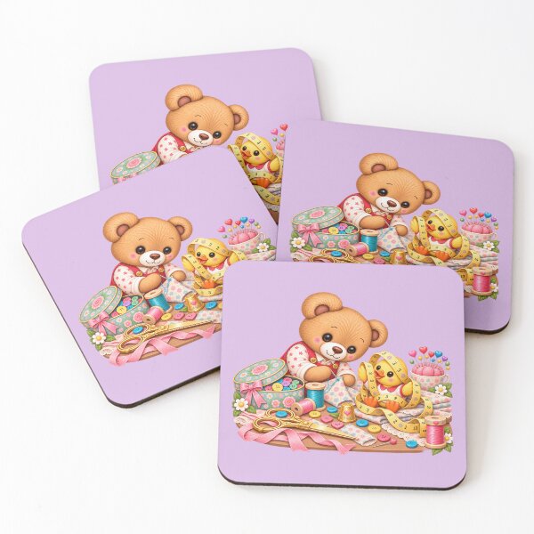 Item preview, Nono & Ducky – Sewing Day – Lavender designed and sold by JessouArt.
