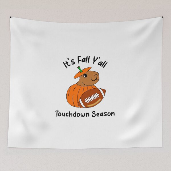 Item preview, It's Fall Y'all Fall Football designed and sold by Sartoris Art.