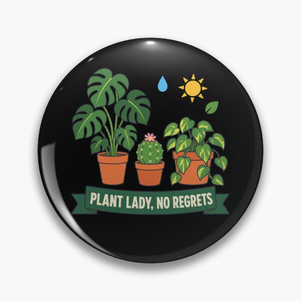 Item preview, Plant Lady No Regrets – Monstera, Cactus & Pothos Houseplant Lover designed and sold by EpicInks24.