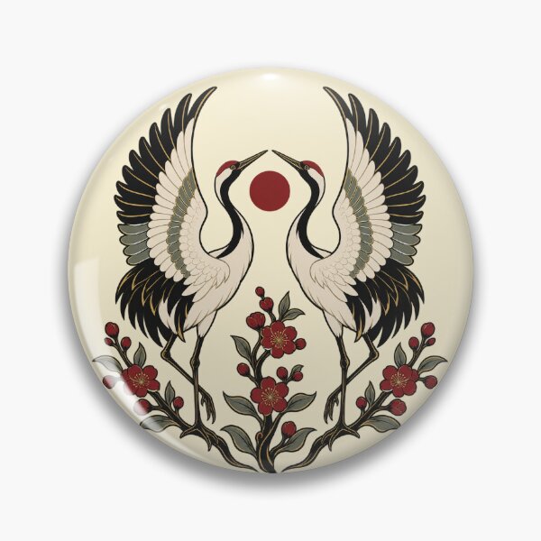 Item preview, Crimson Crane Shrine – Cranes Beneath the Red Sun designed and sold by SVox.