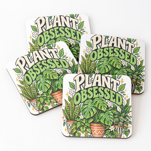 Item preview, Plant Obsessed Monstera Leaves Botanical Art designed and sold by cameleon style.