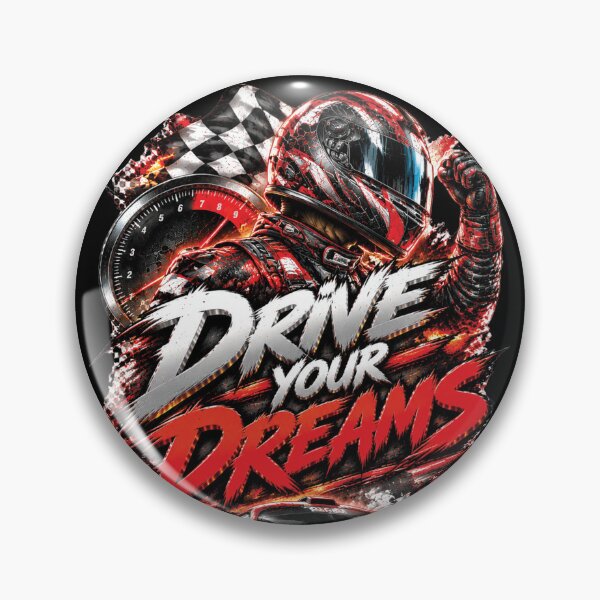 Item preview, Drive Your Dreams Racing Car Speed Warrior Design designed and sold by M. Mamdouh Artworks.