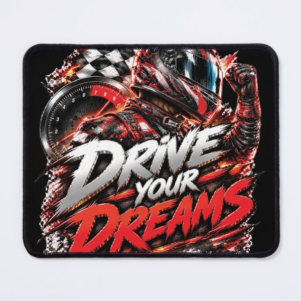 Item preview, Drive Your Dreams Racing Car Speed Warrior Design designed and sold by M. Mamdouh Artworks.