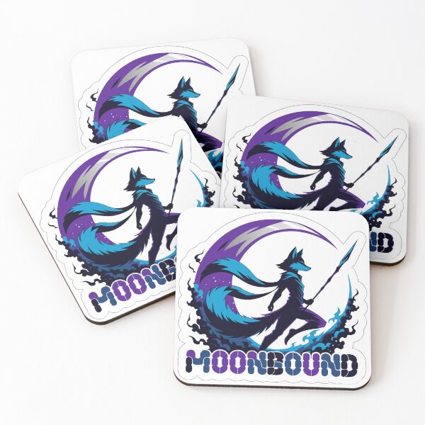 Item preview, Moon bound Fox Spirit designed and sold by inkfusionhub99.