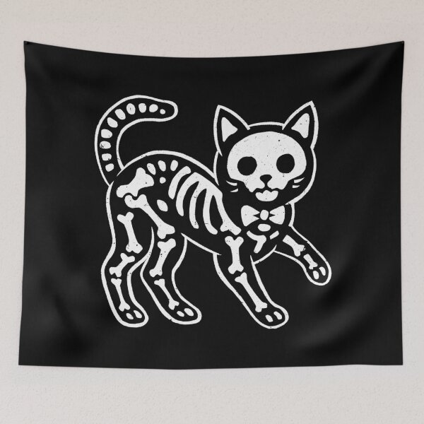 Item preview, Skeleton Cat designed and sold by Nikita Abakumov.