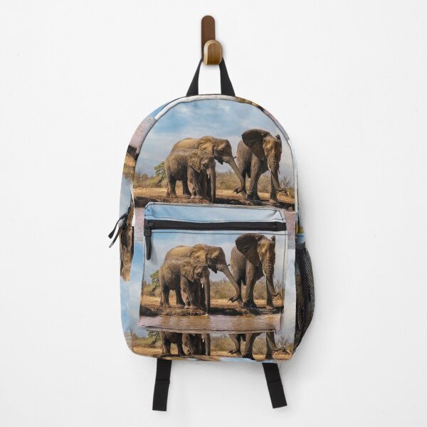 Item preview, Elephants At the Waterhole designed and sold by Kay Brewer.