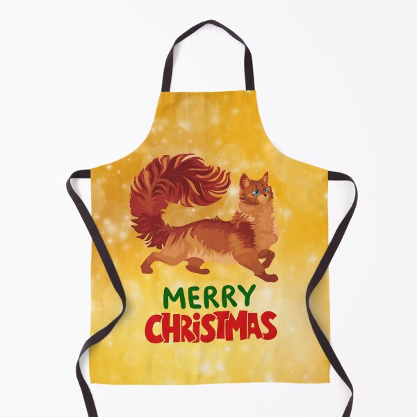 Item preview, Cute Maine Coon Cat Merry Christmas Holiday Art designed and sold by stormk10.