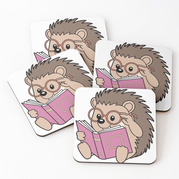 Item preview, Cute animal reading  designed and sold by AfterHourNotes.