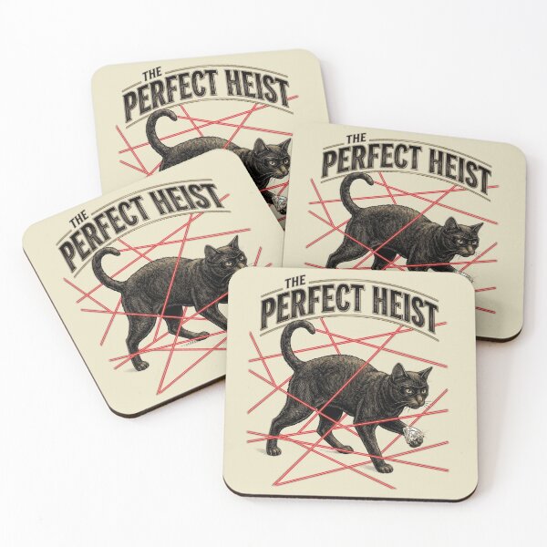 Item preview, The Perfect Heist Funny Cat Burglar Movie Lover Gift Idea designed and sold by FurRealStudioCo.