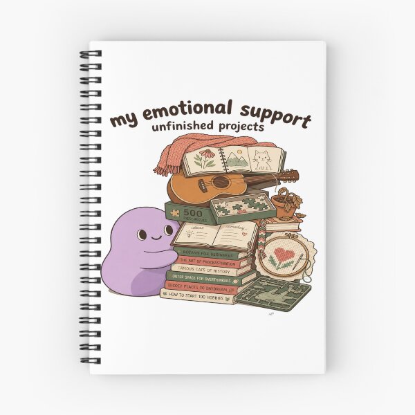 Item preview, Emotional Support Unfinished Projects designed and sold by MOSIDRIP™.