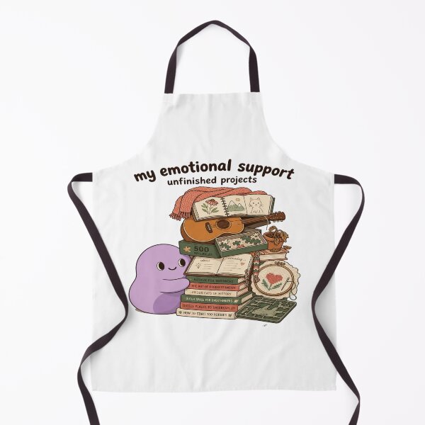 Item preview, Emotional Support Unfinished Projects designed and sold by MOSIDRIP™.