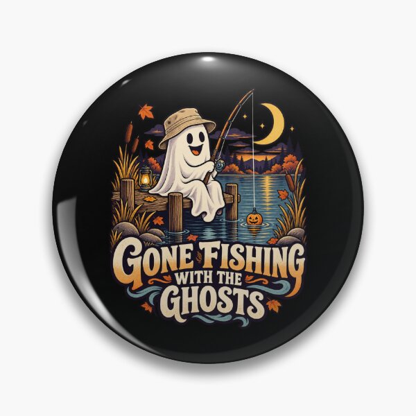 Item preview, Gone Fishing with the Ghosts designed and sold by Good Mood Foundry.